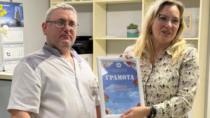 Частное предприятие «МирУлыбки» посетила профсоюзный лидер медиков Пинщины Наталия Бриж